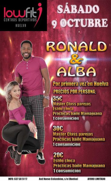 Bailoteo Ronald y Alba