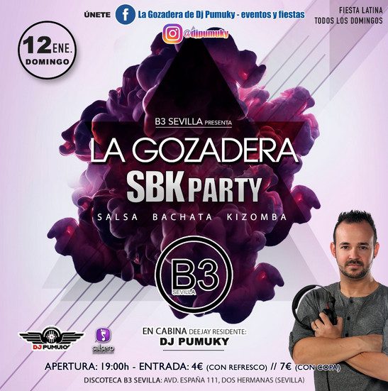 Bailoteo La Gozadera de DJ Pumuky SBK Party