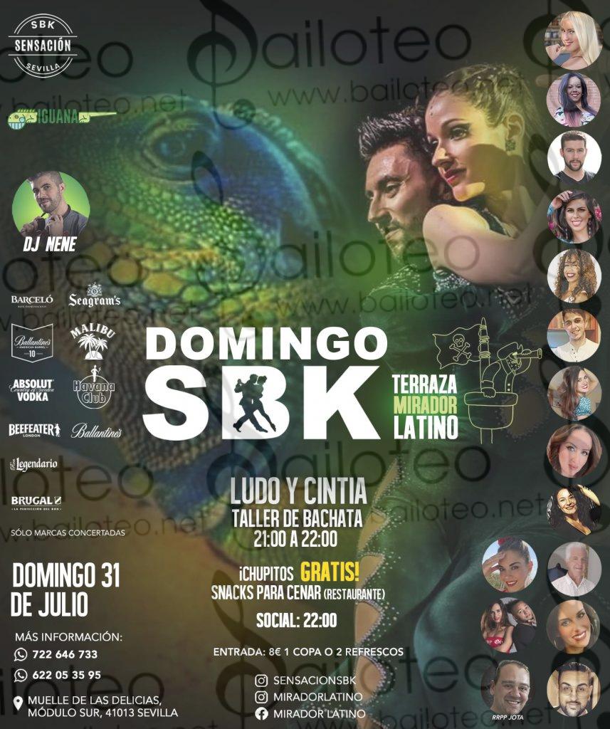Bailoteo Sensación SBK en Iguana Terraza el Domingo 31 de Julio 2022