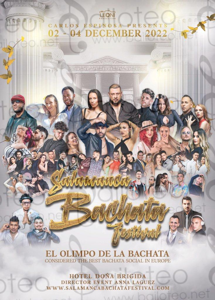 Bailoteo Salamanca Bachata Festival del 2 al 4 de Diciembre 2022