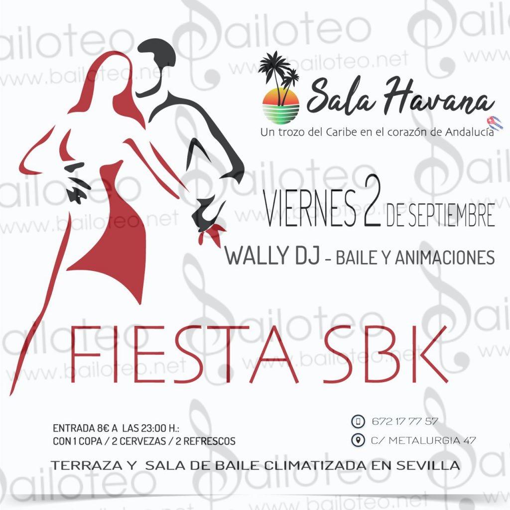 Bailoteo Fiesta SBK en Sala Havana el Viernes 2 de Septiembre 2022