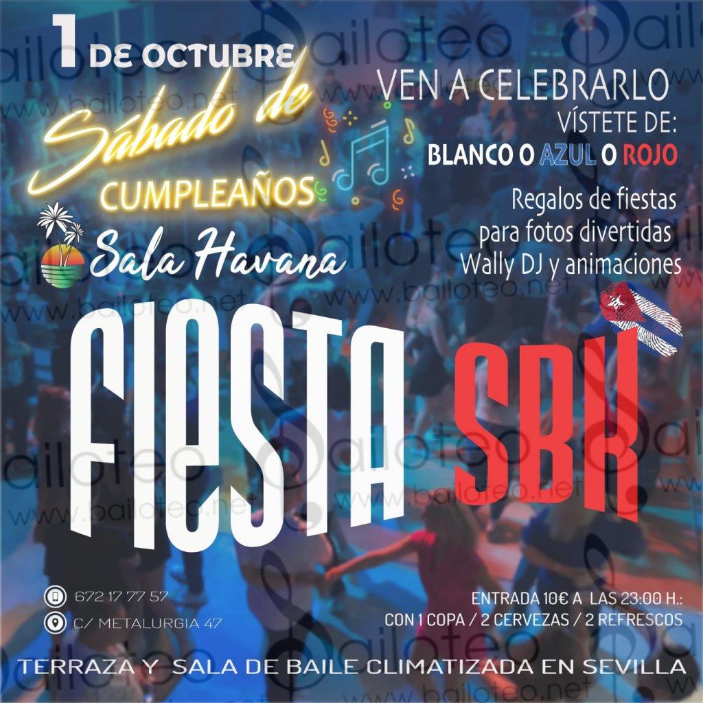 Bailoteo Fiesta SBK Cumpleaños Sala Havana el 1 de Octubre 2022
