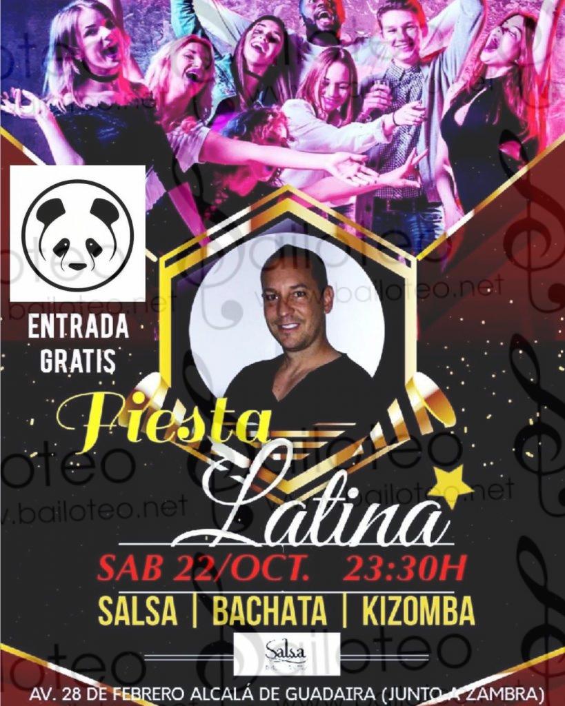 Bailoteo Fiesta Latina en Disco Panda el Sábado 22 de Octubre 2022