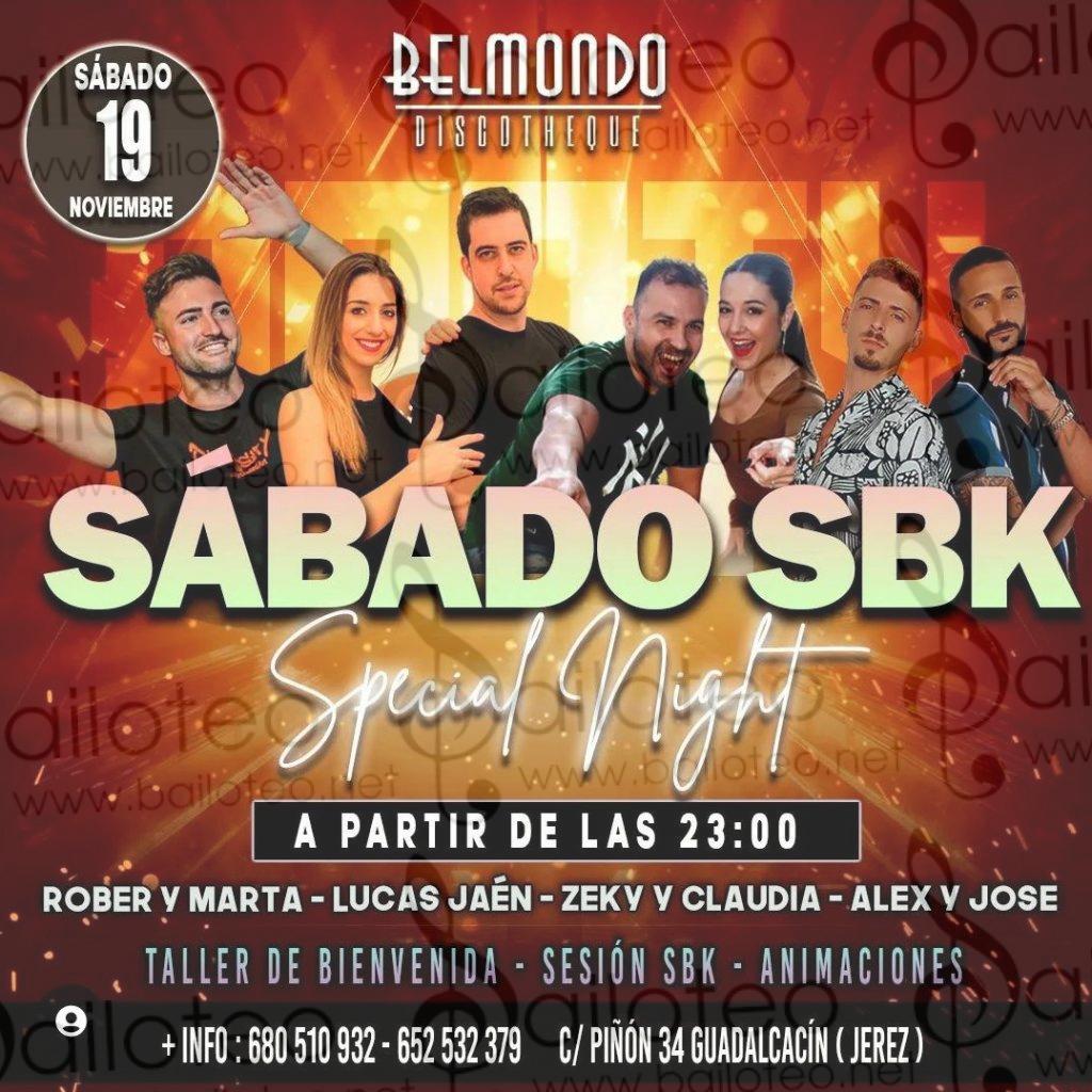 Bailoteo Sabado SBK Special Night en Jerez el 19 de Noviembre 2022