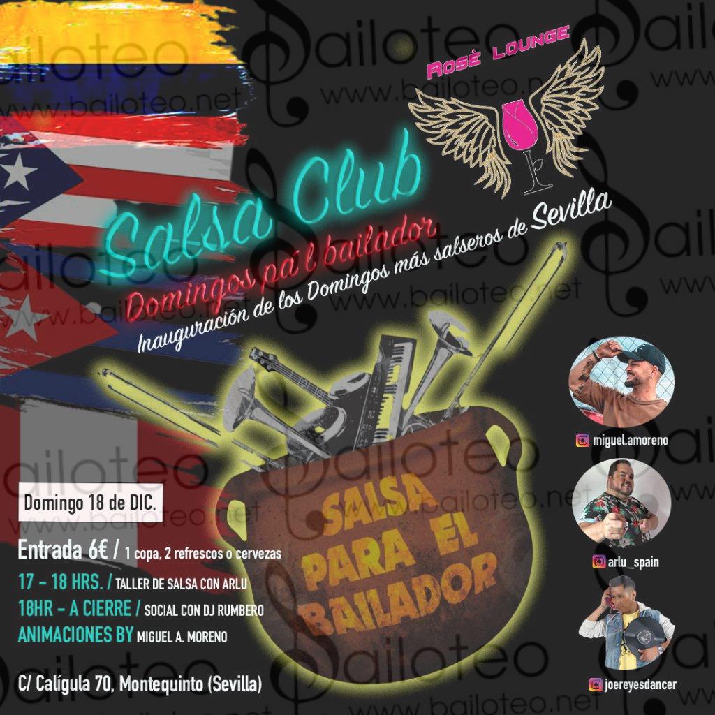Bailoteo Inauguración SALSA CLUB Domingos Pal bailador el 18 de diciembre 2022