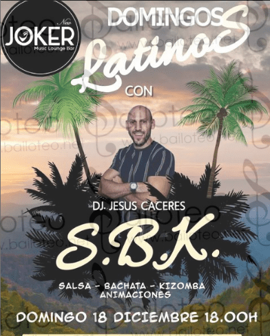 Bailoteo Domingos Latinos SBK en Joker el 19 de Diciembre 2022