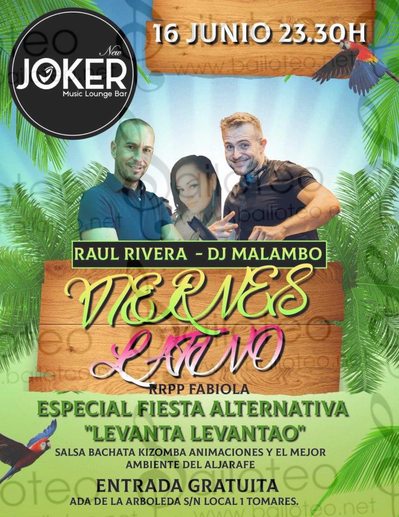 Bailoteo Viernes Latino 16 Junio en New Joker con DJ Malambo