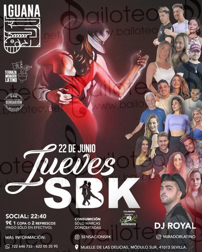 Bailoteo Sensación SBK Jueves 22 Junio en Iguana con DJ Royal