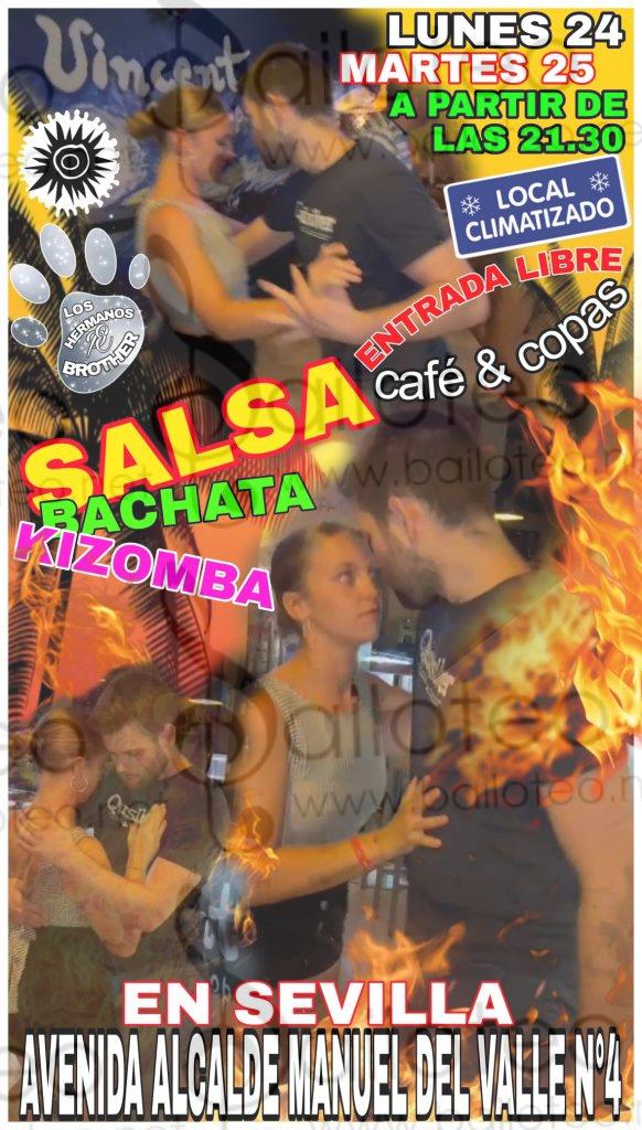 Bailoteo Fiesta SBK lunes 24 y martes 25 en café copas Vincent en Sevilla