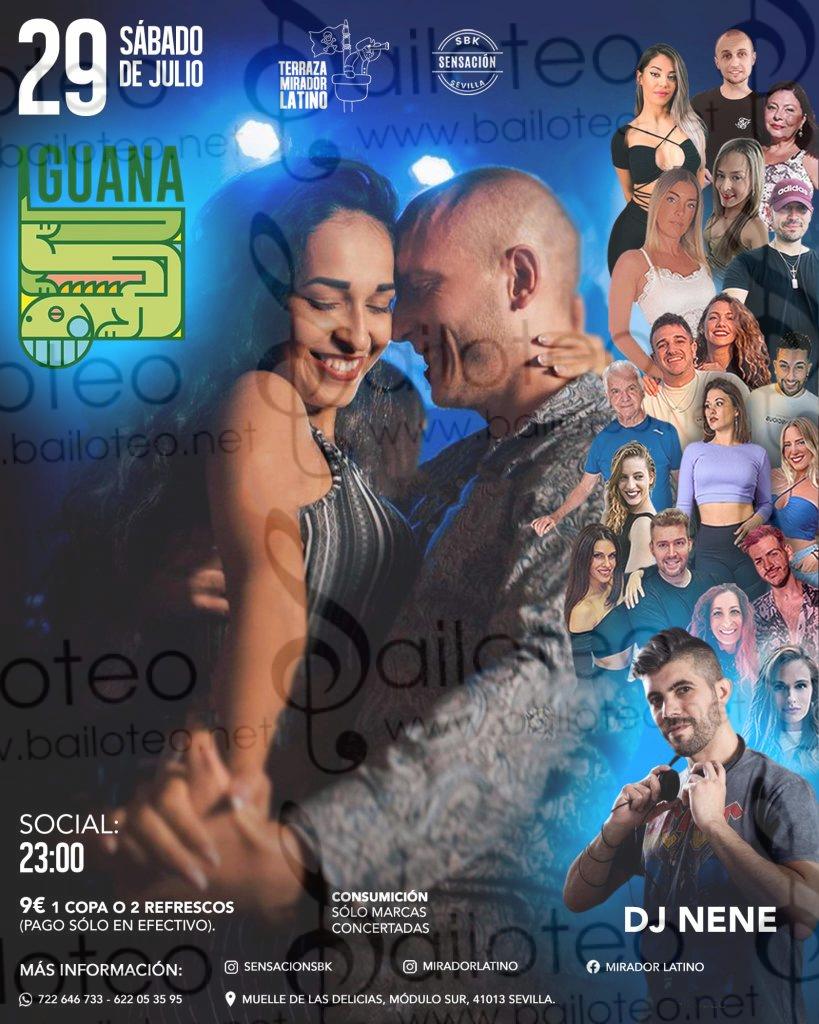 Bailoteo Sensación SBK Sábado 29 Julio en terraza Iguana con DJ Nene