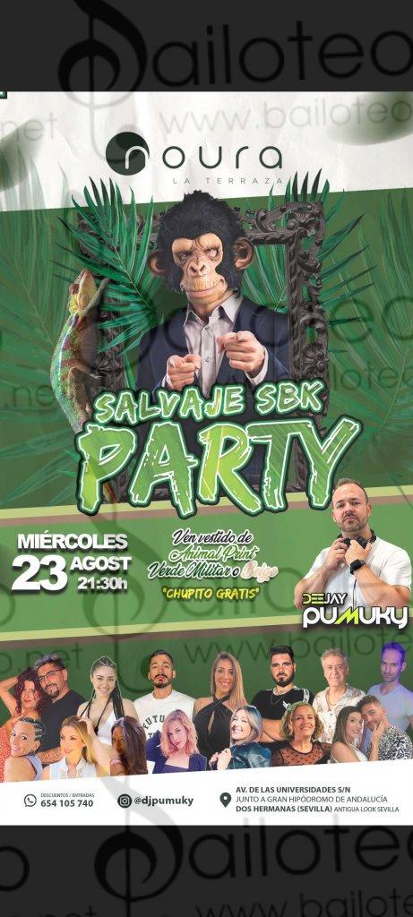 Bailoteo Salvaje PARTY SBK Miércoles 23 Agosto en Noura terraza con Deejay Pumuky