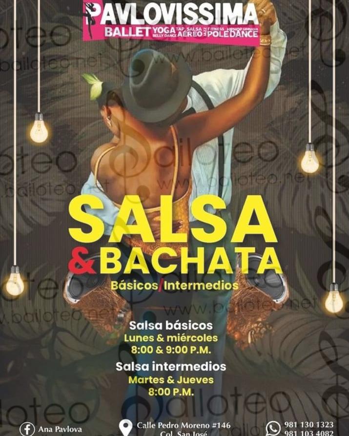 Bailoteo Cursos de bachata y salsa en academia Pavlovissima