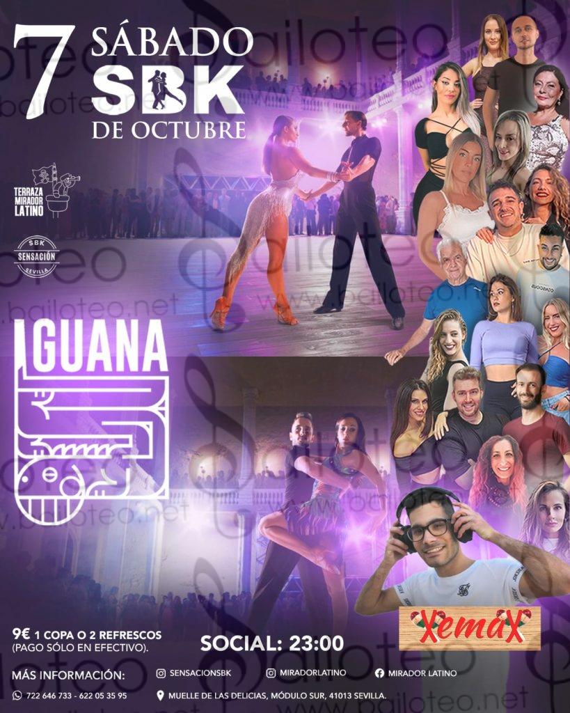 Bailoteo Sensación SBK Sábado 7 Octubre en terraza Iguana con DJ Xemax