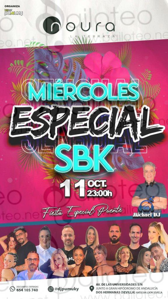 Bailoteo Especial SBK MIÉRCOLES 11 Octubre en terraza Noura con Michael DJ