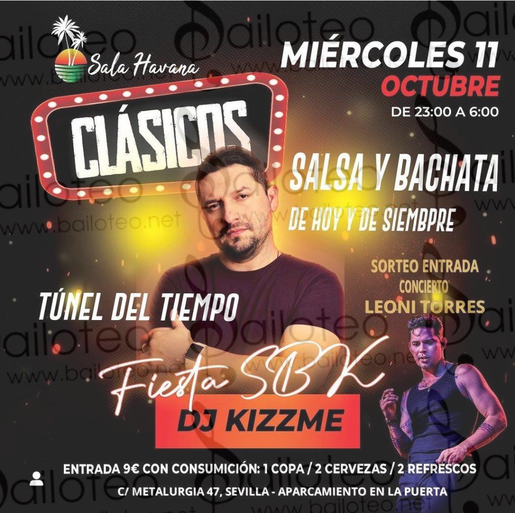 Bailoteo Fiesta SBK miércoles 11 Octubre en sala Havana con DJ kizzme