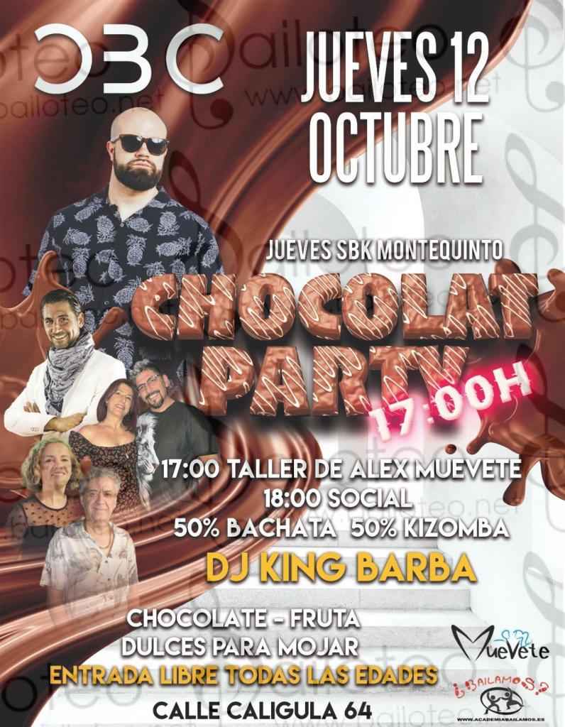 Bailoteo Chocolat PARTY Jueves 12 Octubre en sala CBC en Montequinto