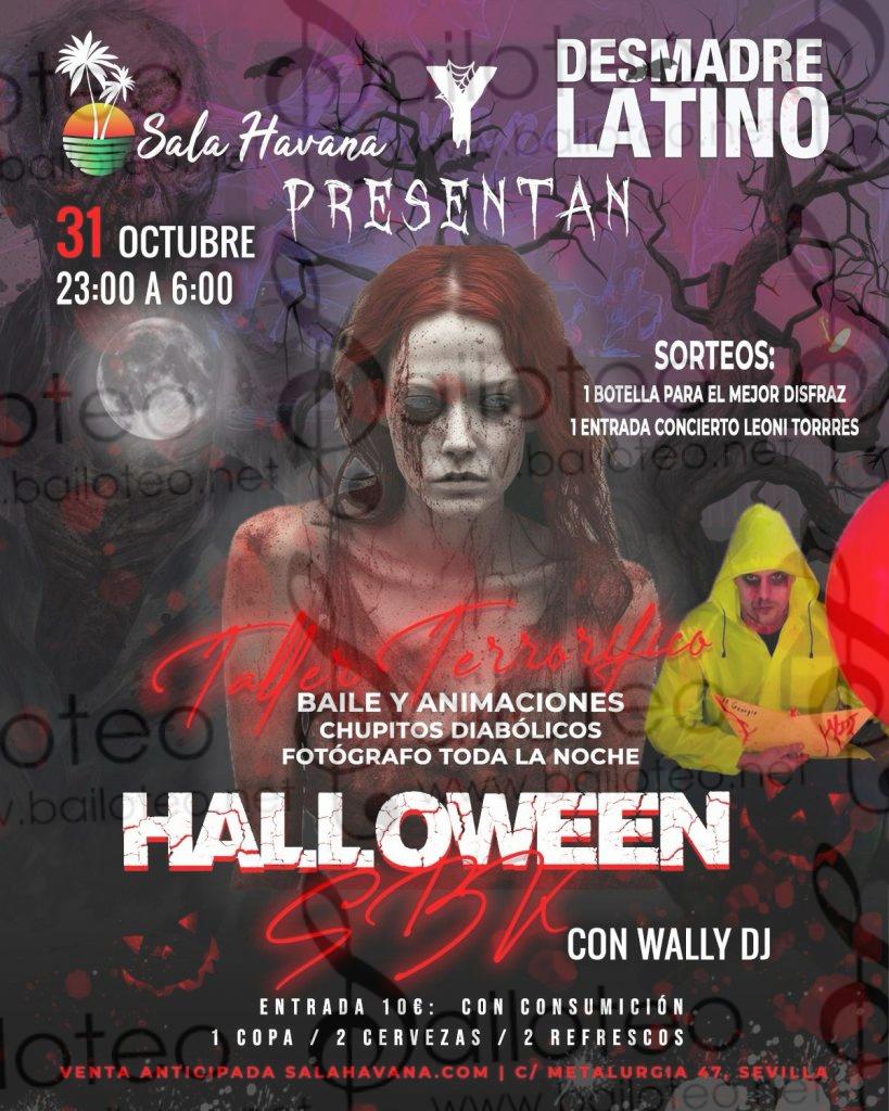 Bailoteo Halloween SBK 31 Octubre en sala Havana con WALLY Dj