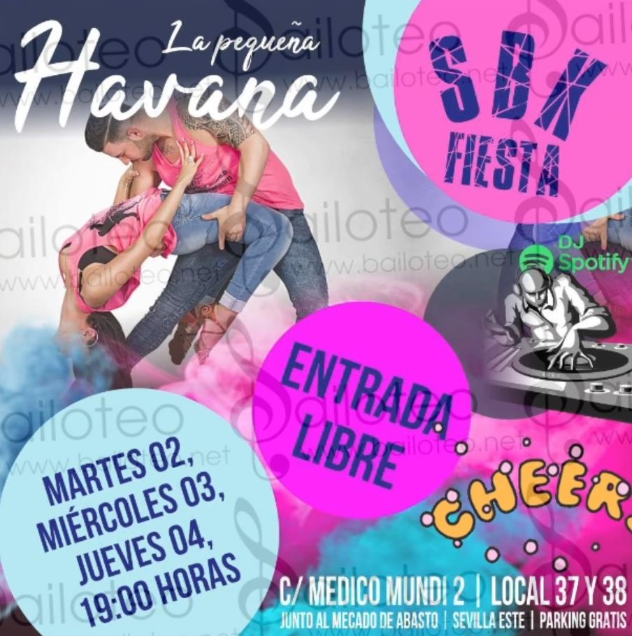 Bailoteo Fiesta SBK 4 Enero en la pequeña Havana