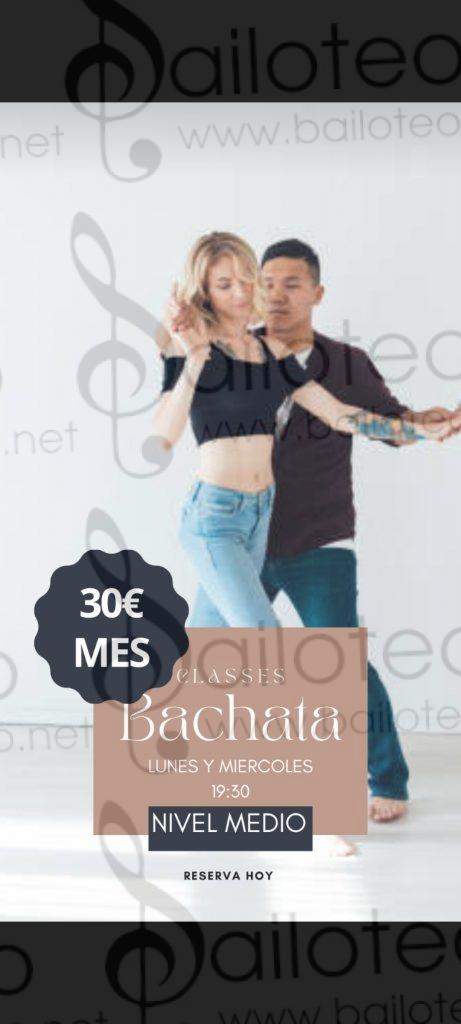Bailoteo Clases de bachata nivel medio en academia de baile Alex muevete