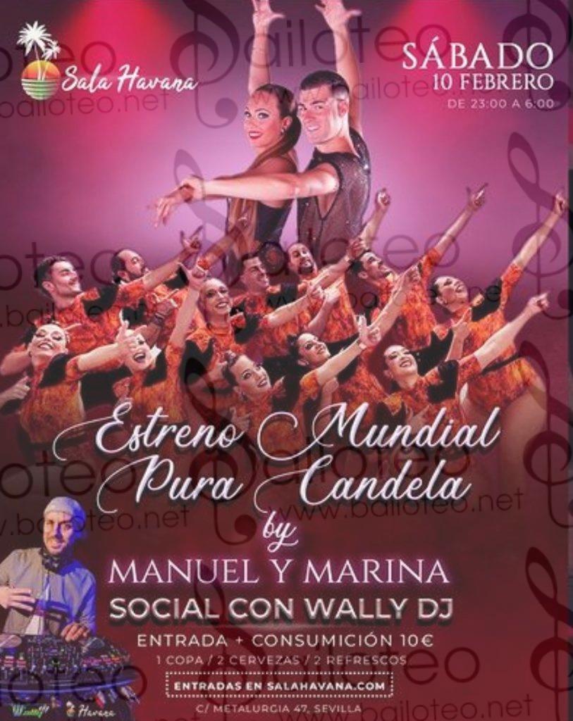 Bailoteo Fiesta SBK Sábado 10 Febrero en sala Havana con presentación mundial del show de Pura Candela
